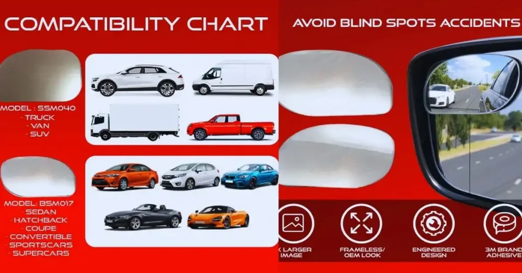 Blind Spot Detection Mirrors
