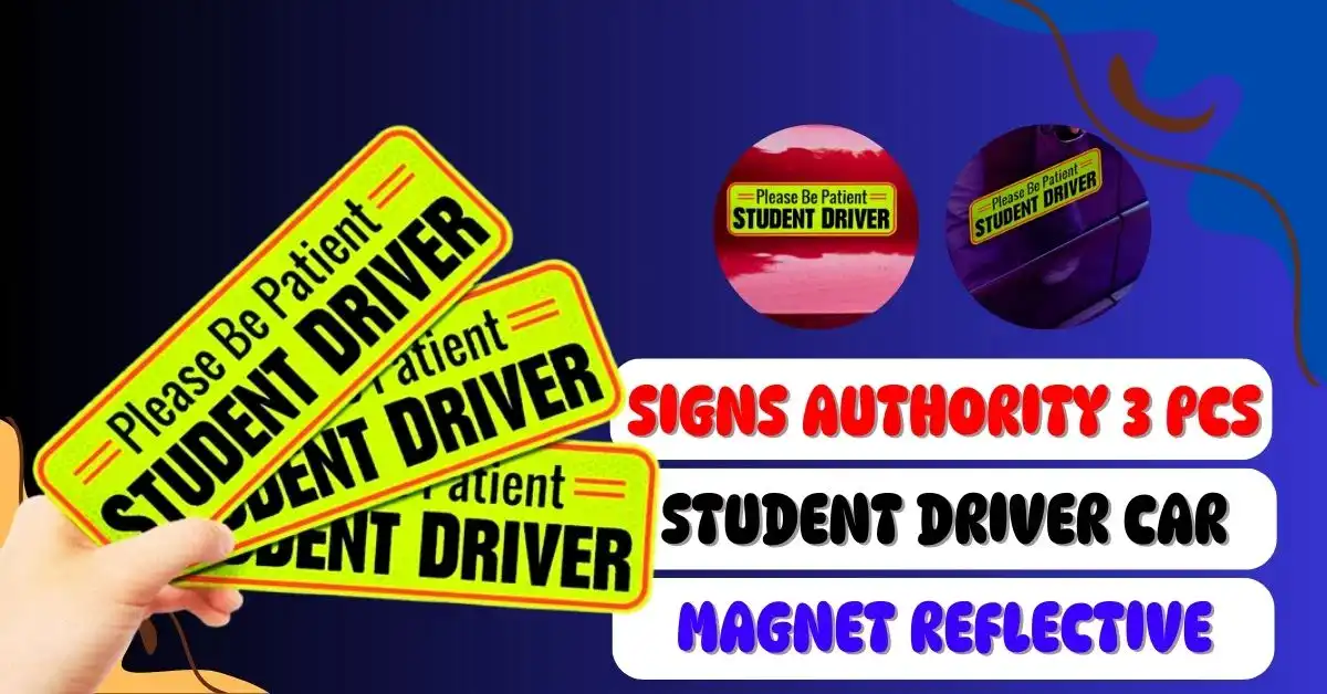 Student Driver Car Magnet