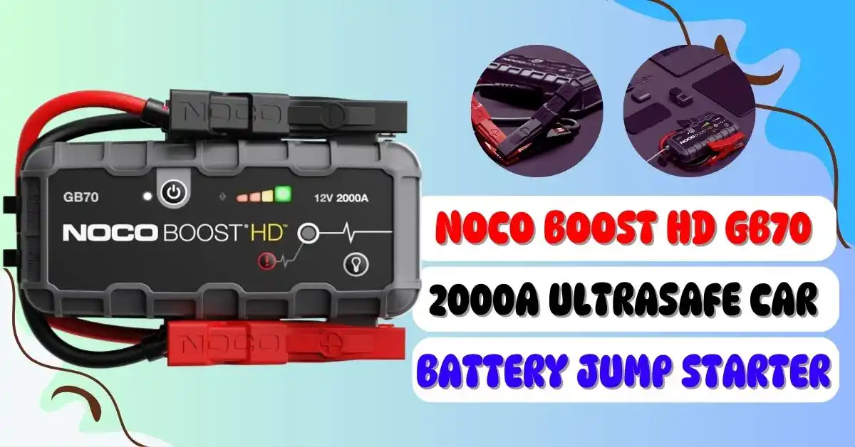 NOCO Boost HD GB70 Manual
