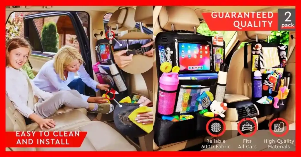 Truck Seat Back Organizer
