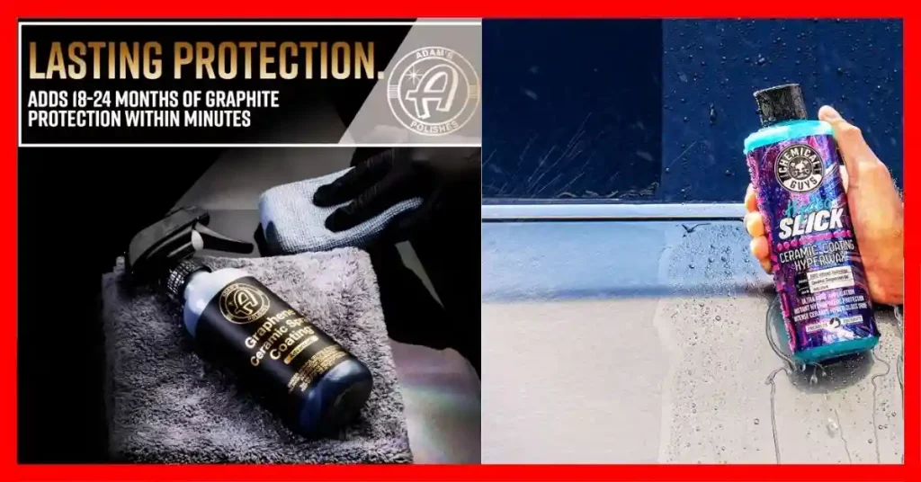 Chemical Guys Ceramic vs Adams
