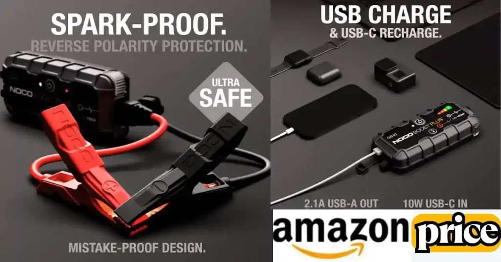 NOCO Boost HD GB70 Charging