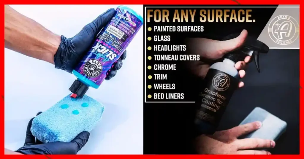 Chemical Guys Ceramic vs Adams