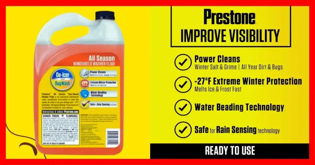 Prestone Windshield Washer Fluid Review