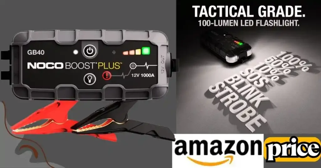 NOCO Boost HD GB70 Charging