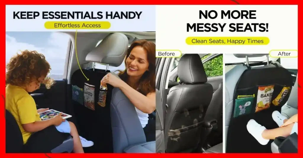 Truck Seat Back Organizer