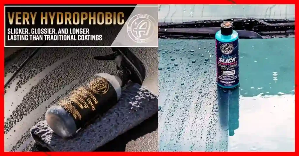 Chemical Guys Ceramic vs Adams