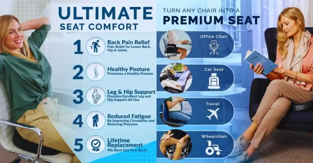 Car Seat Cushion For Back Pain