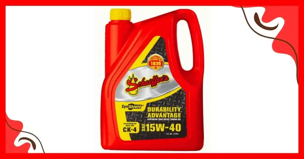 Schaeffer oil vs Amsoil