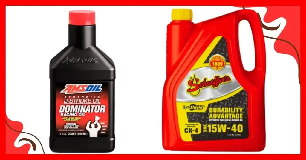 Schaeffer oil vs Amsoil