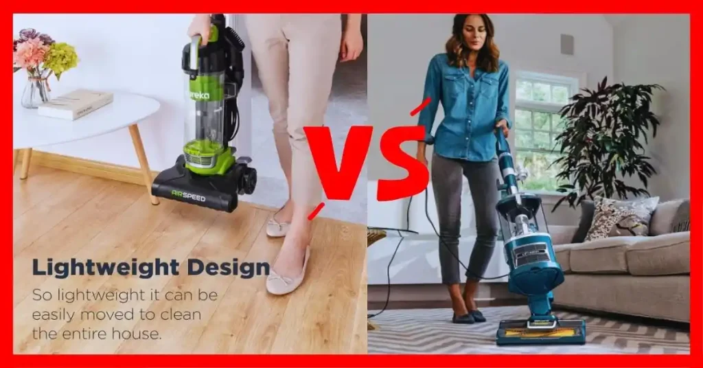 Eureka vs Shark Vacuum