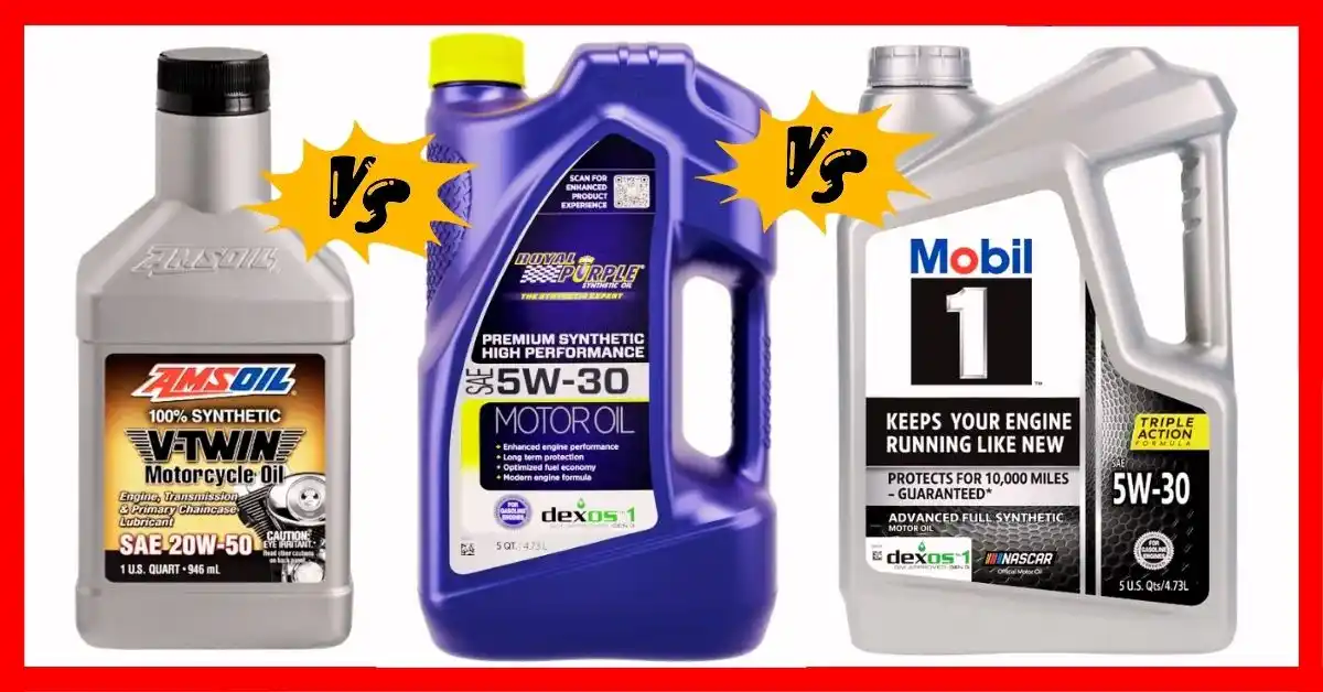 Amsoil vs Royal Purple vs Mobil 1