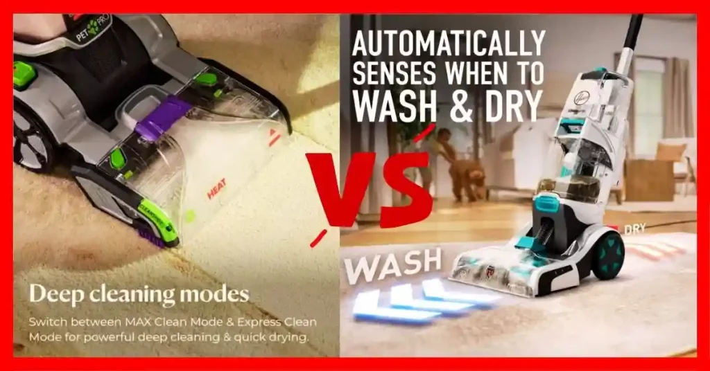 Bissell Carpet Cleaner vs Hoover Carpet Cleaner