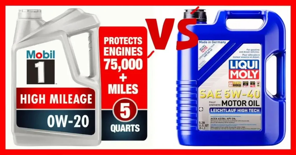 Liqui Moly Oil vs Mobil 1
