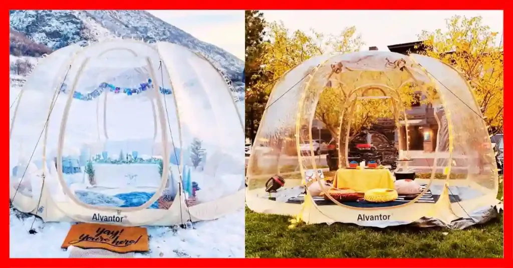 Outdoor Bubble Tent
