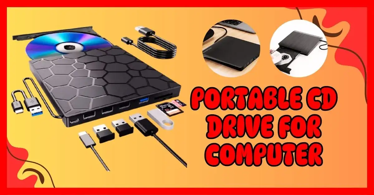 Portable CD Drive for Computer