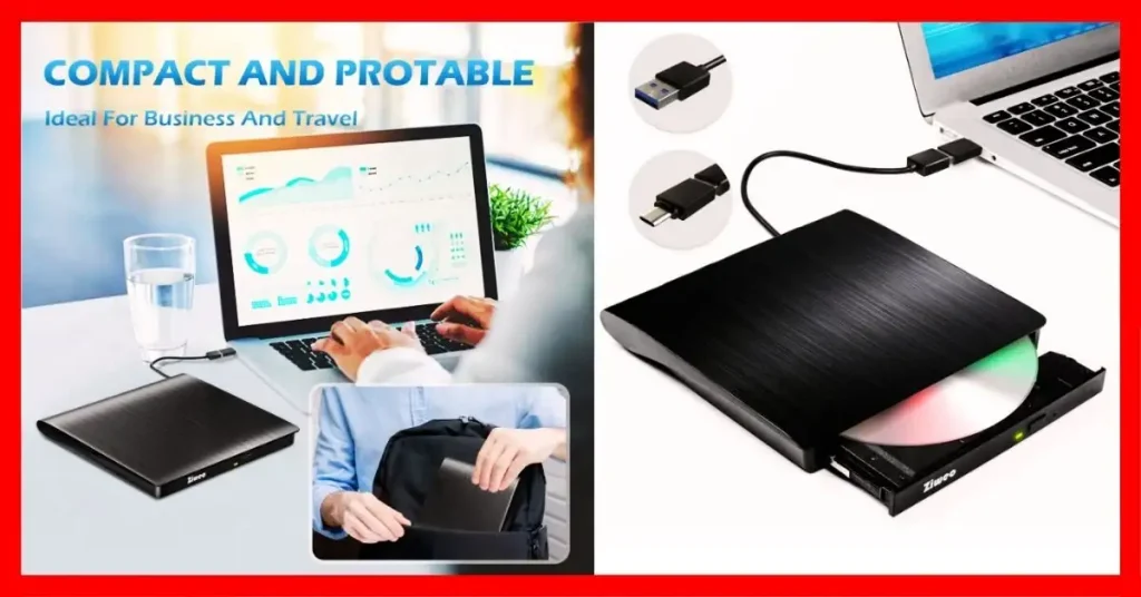 Portable CD ROM Drive for Laptop
