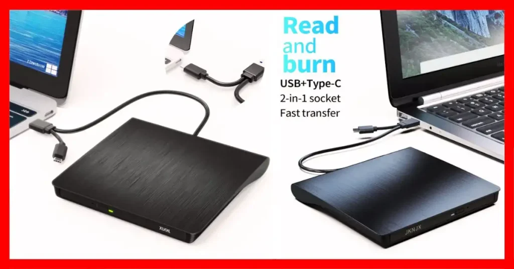 Portable CD ROM Drive for Laptop