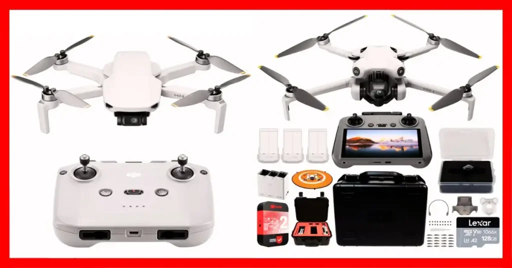 DJI Mini 4K vs Mini 4 Pro