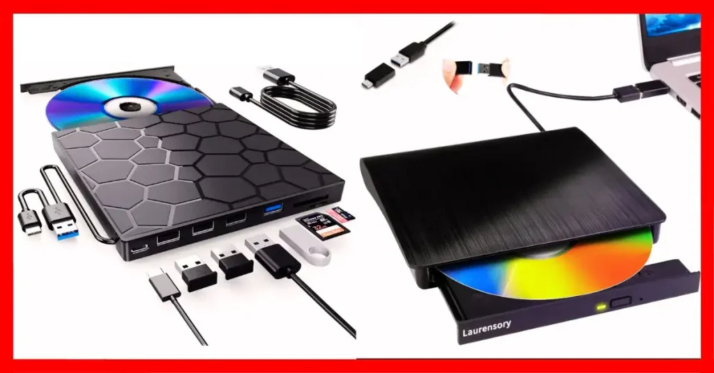 Portable CD Drive for Computer