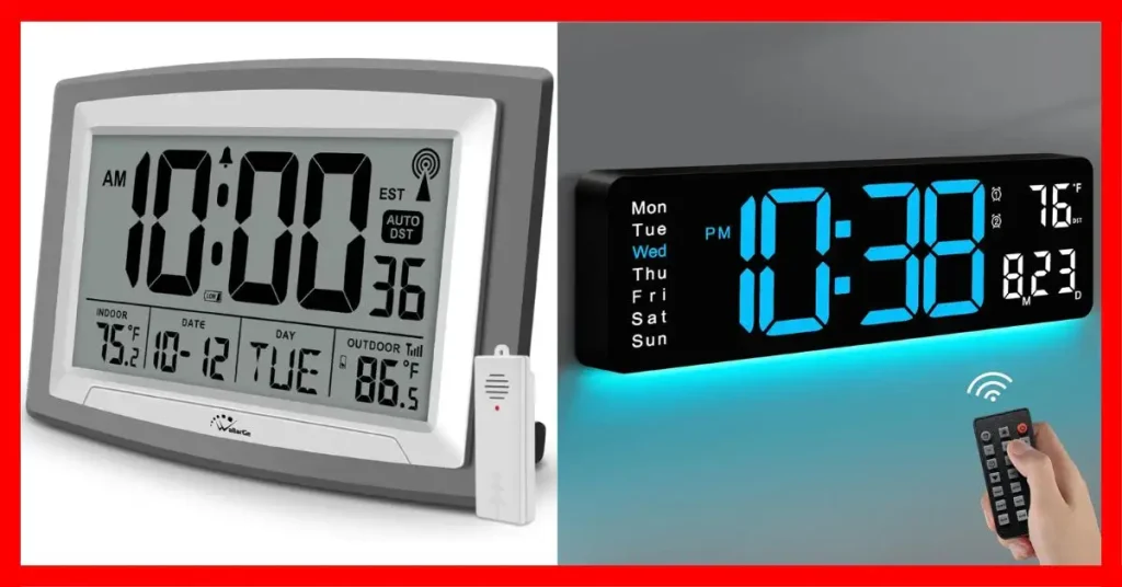 Best Digital Wall Clock for Home