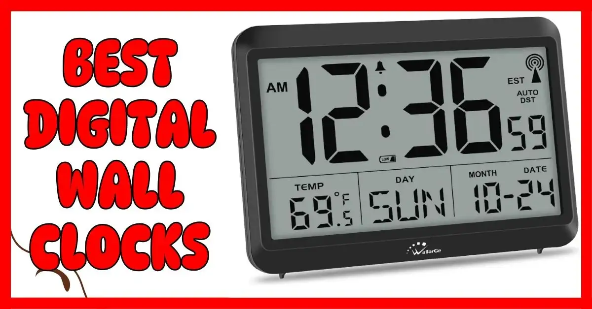 Best Digital Wall Clocks