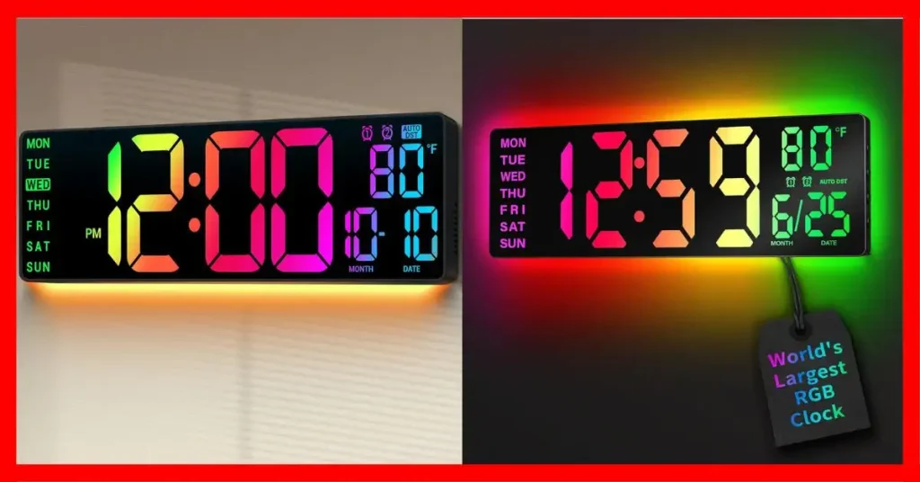 Best Wall Clock Digital