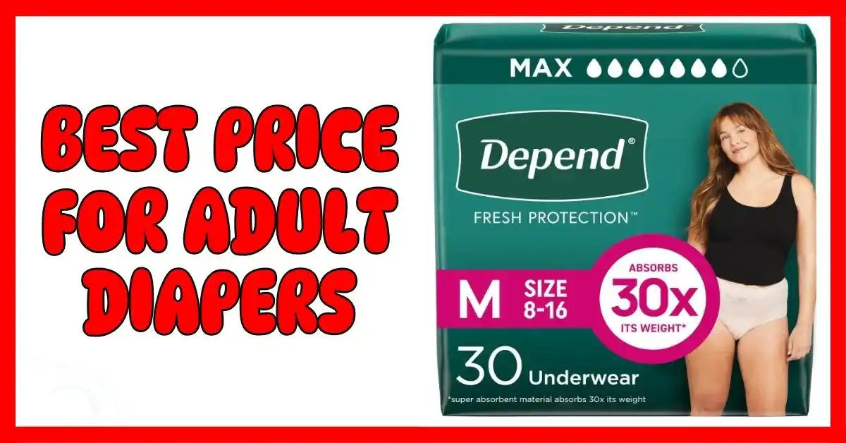 Best Price for Adult Diapers