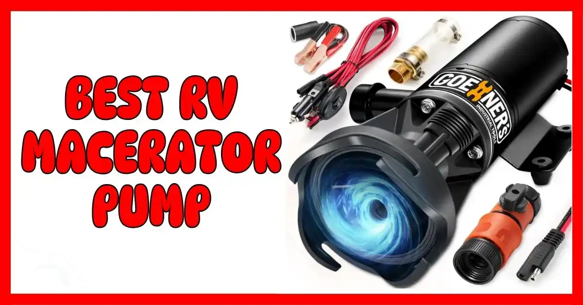 Best RV Macerator Pump