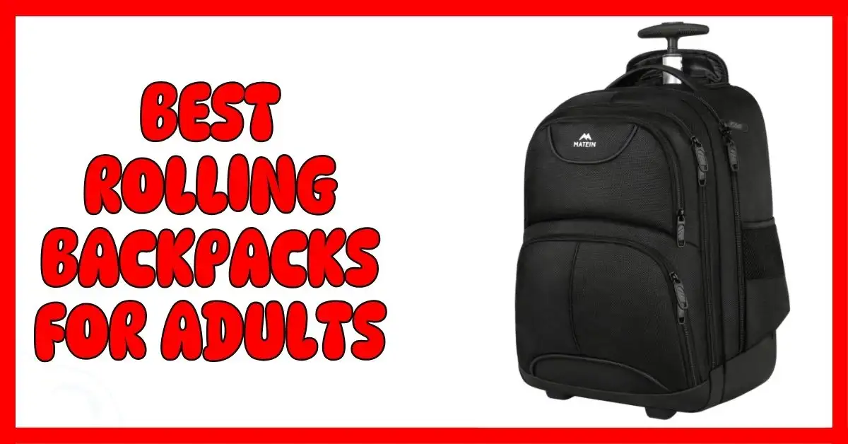 Best Rolling Backpacks for Adults