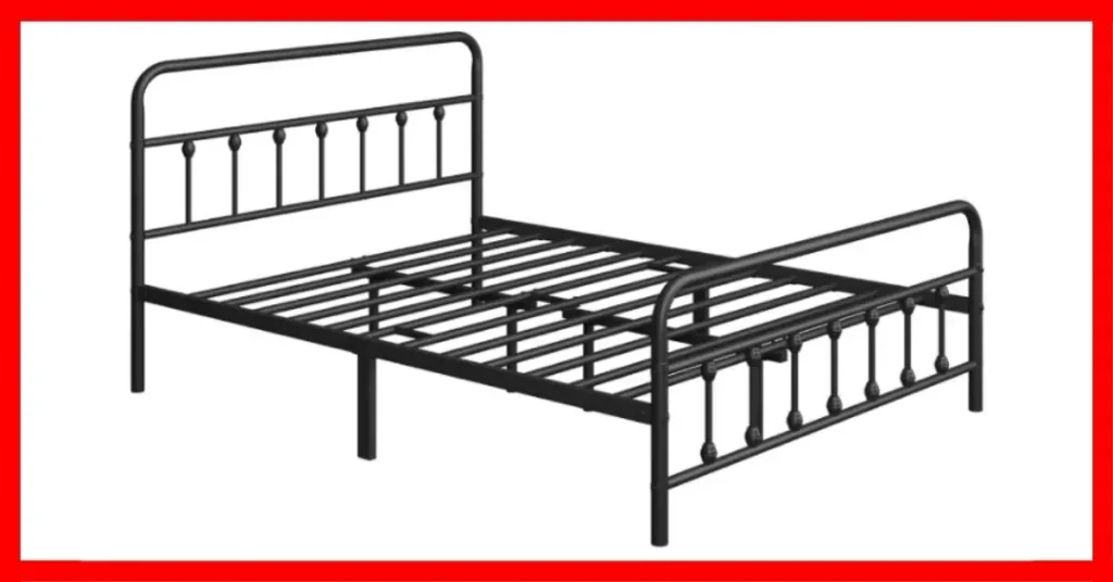 Metal Bed Frame for Heavy Person