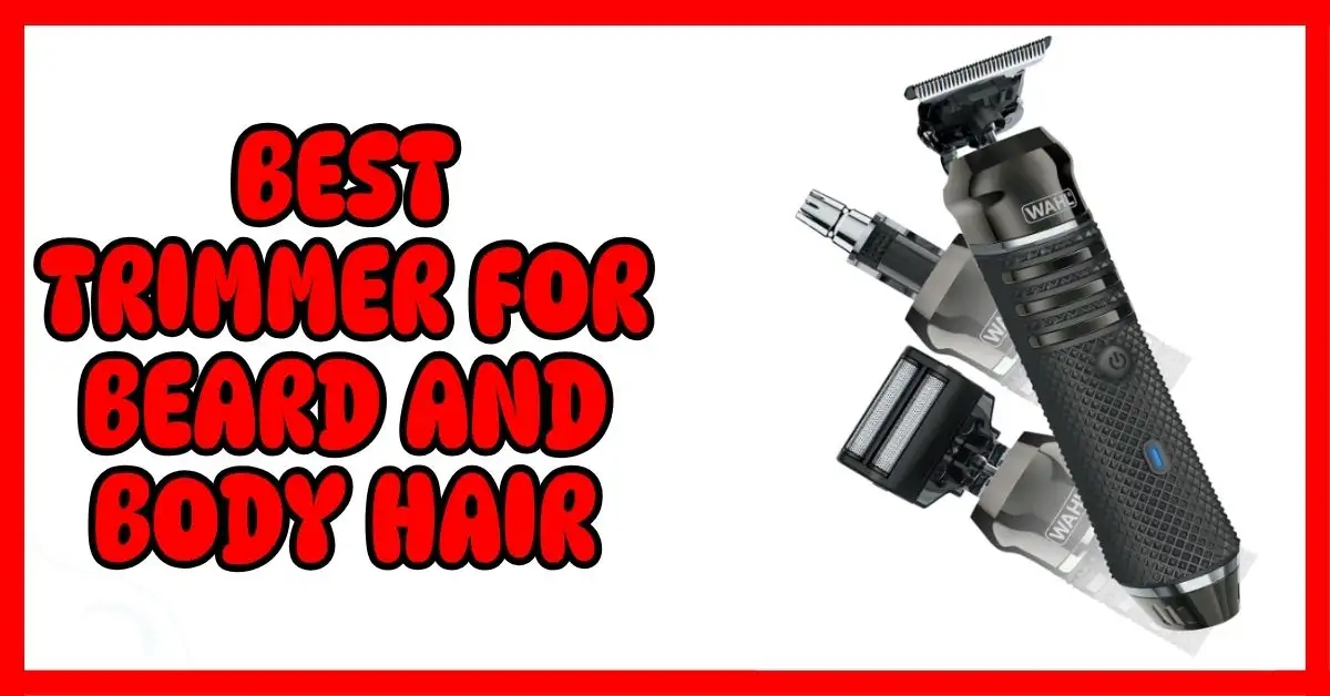 Best Trimmer For Beard And Body Hair
