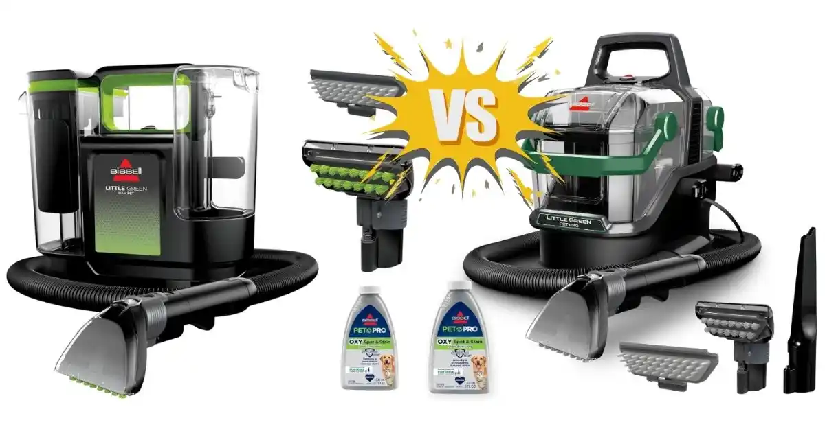 Bissell Little Green Max Pet Vs Pet Pro
