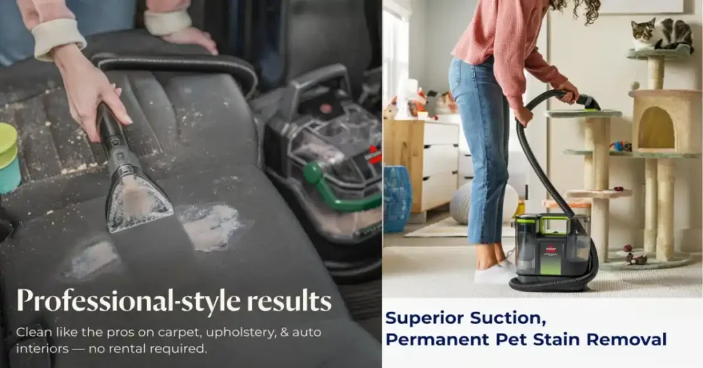 Bissell Little Green Max Pet Vs Pet Pro