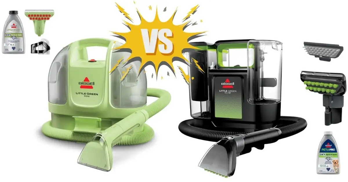 Bissell Little Green Mini vs Max Pet