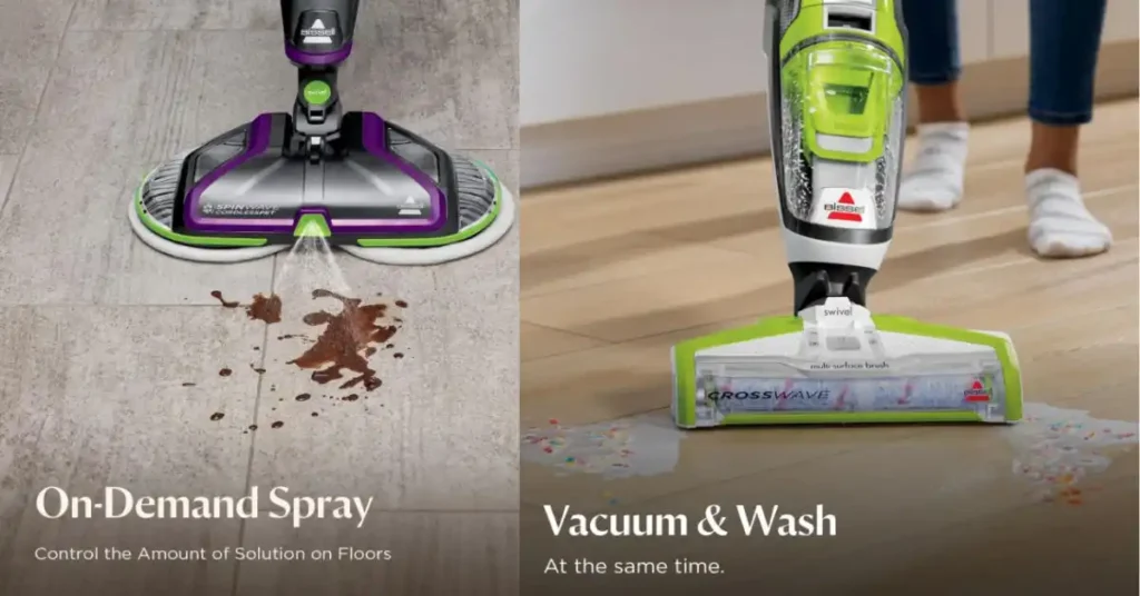Bissell Spinwave Vs Bissell Crosswave