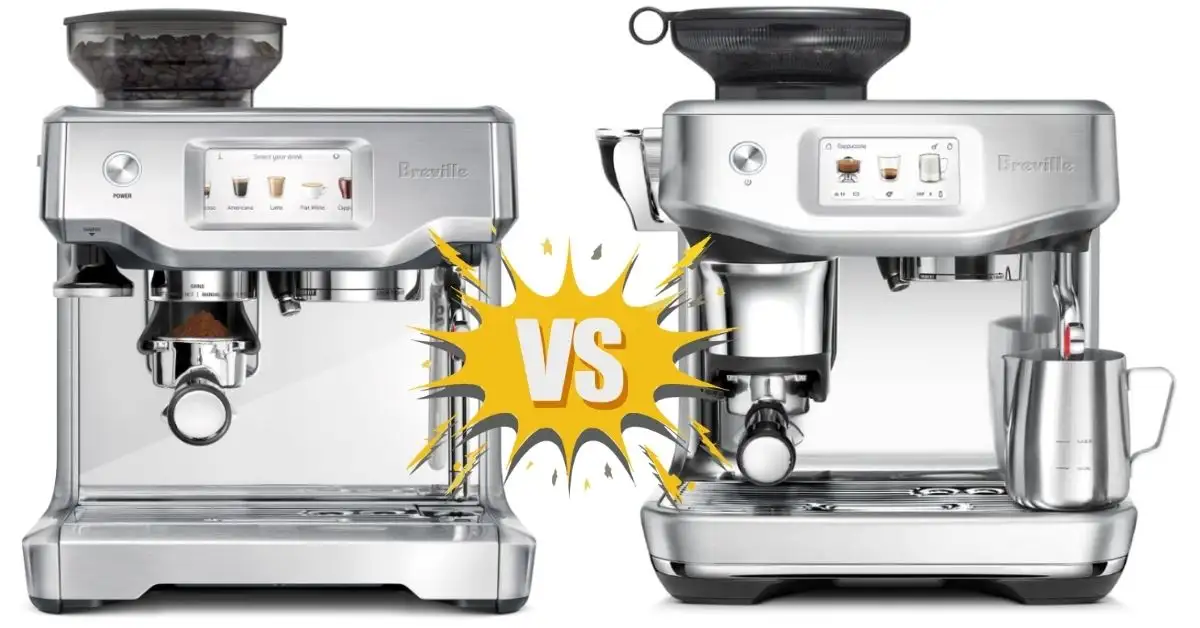 Breville Barista Touch Vs Touch Impress