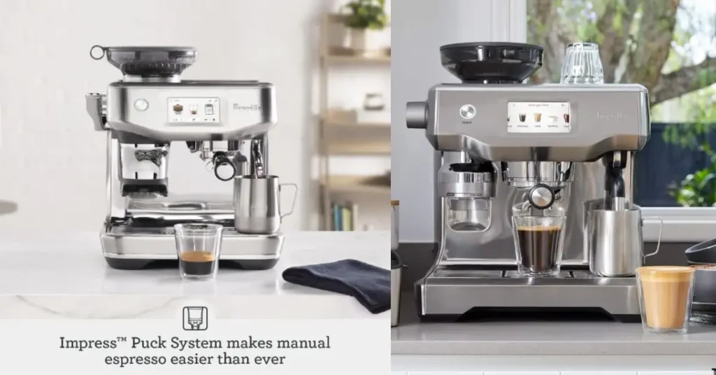 Breville Barista Touch Vs Touch Impress