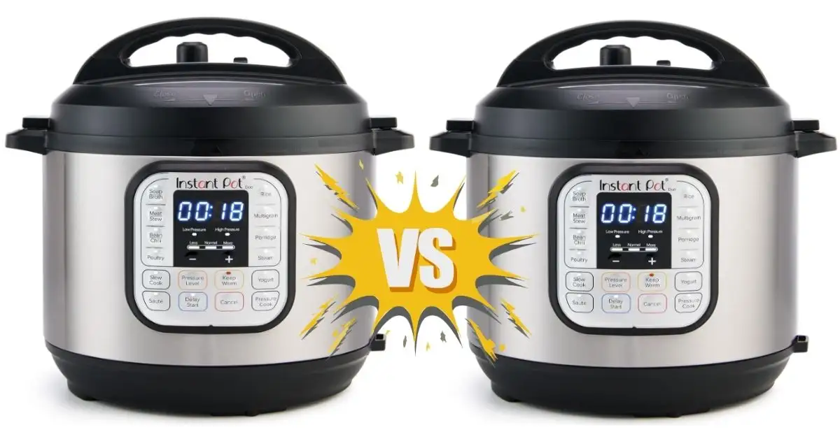 Instant Pot 6 Quart vs 8 Quart