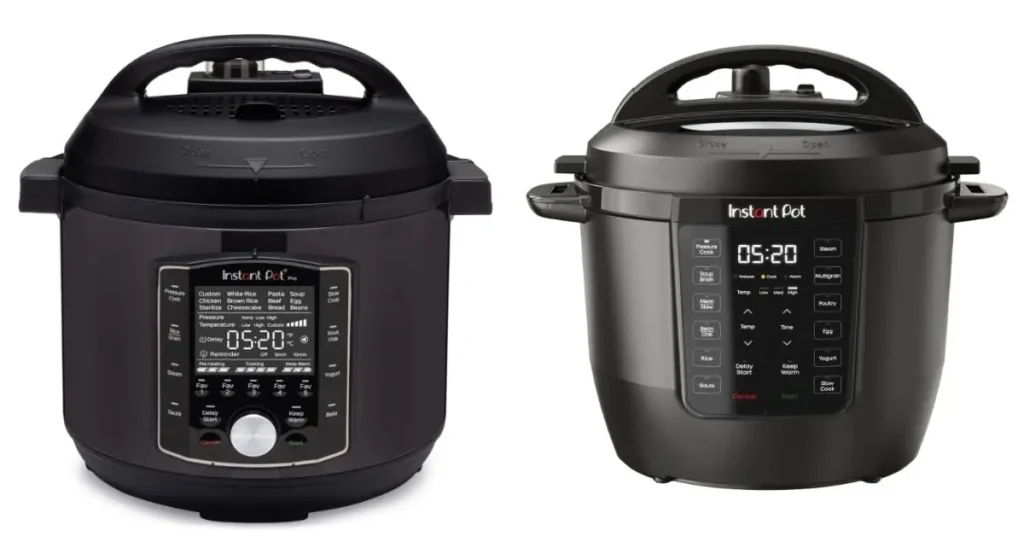 Instant Pot Pro vs RIO