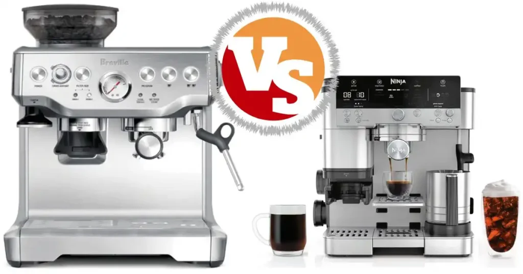 Breville Barista Express vs Ninja Luxe