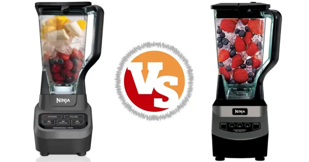 Ninja BL610 Vs NJ601AMZ