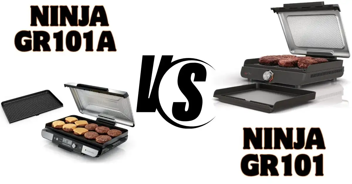 Ninja GR101 vs GR101A Sizzle Pro XL