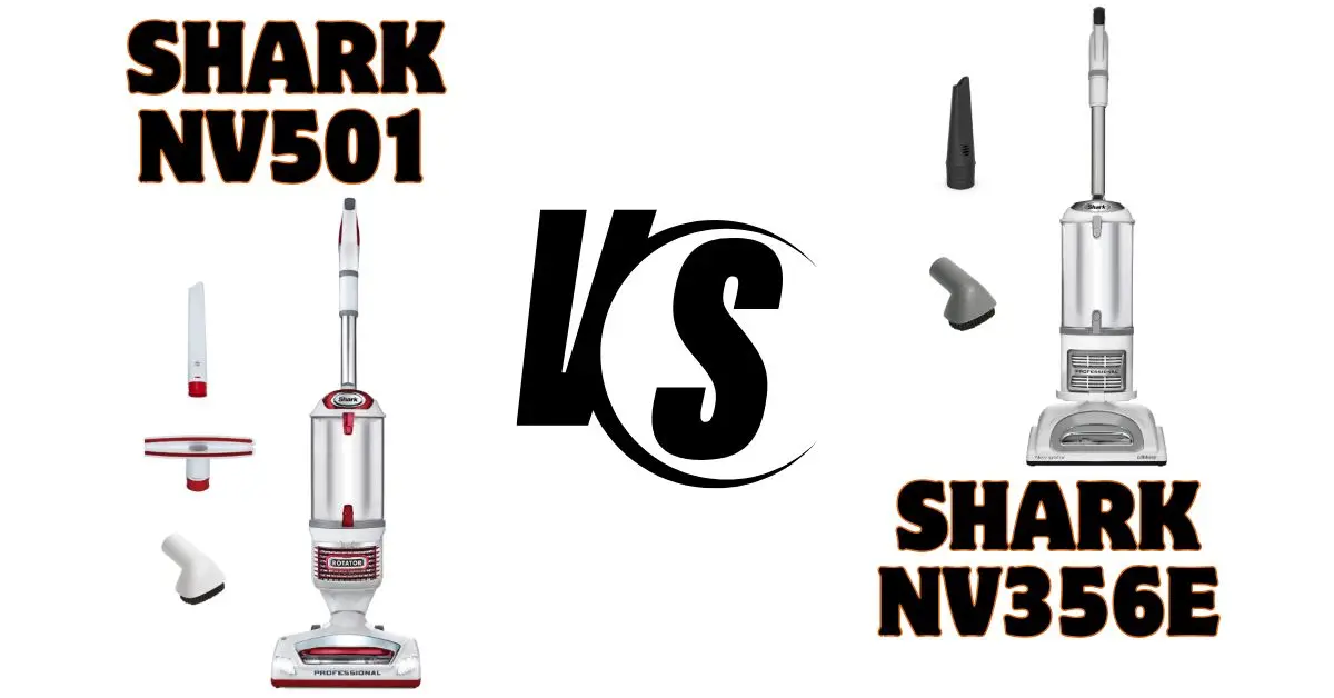 Shark NV501 Vs NV356E