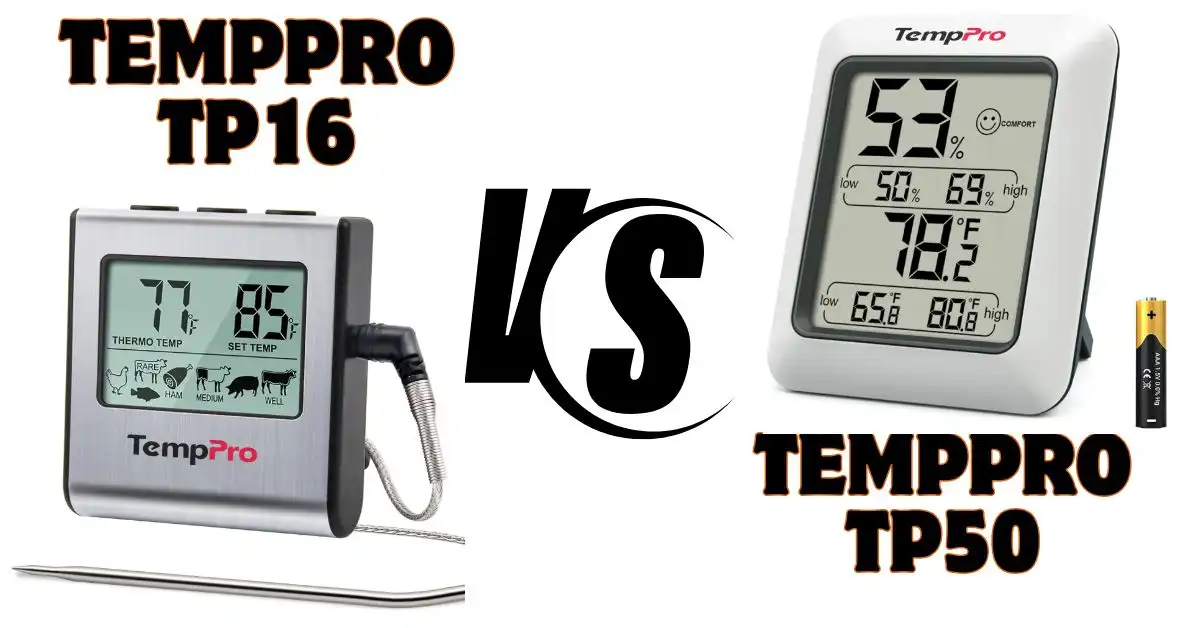 Temppro TP16 VS TP50