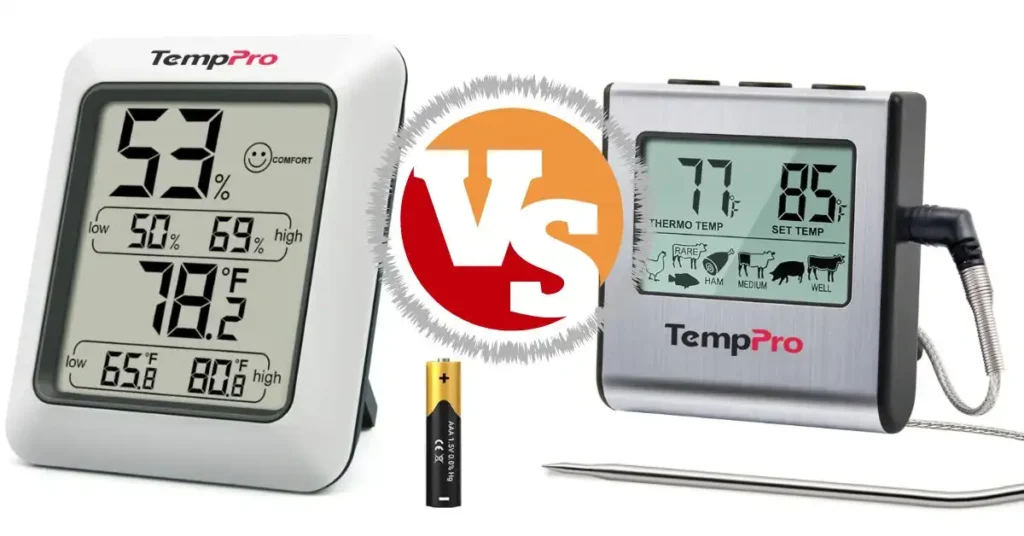 Temppro TP16 VS TP50