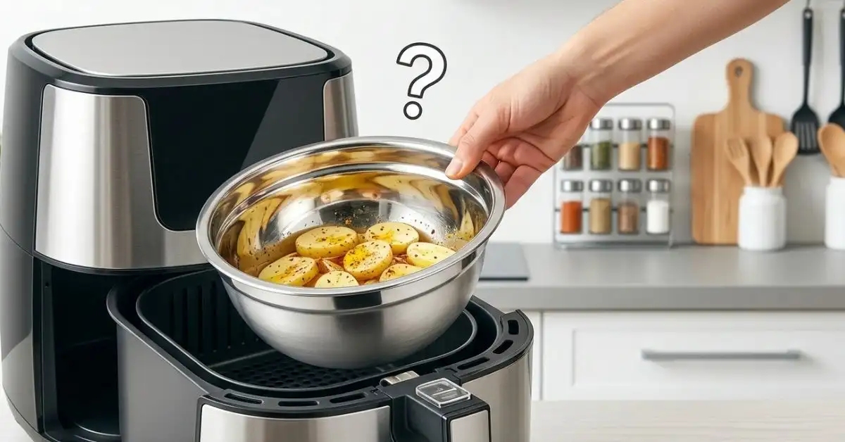 Can You Put Steel Bowl in Air Fryer?