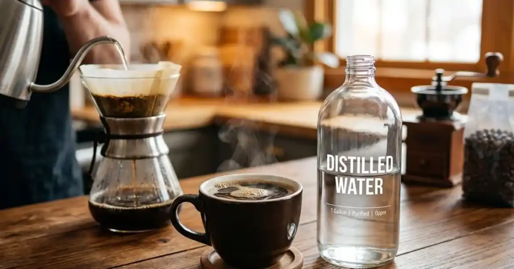 Can You Use Distilled Water to Make Coffee?