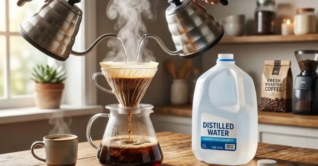 Can You Use Distilled Water to Make Coffee?