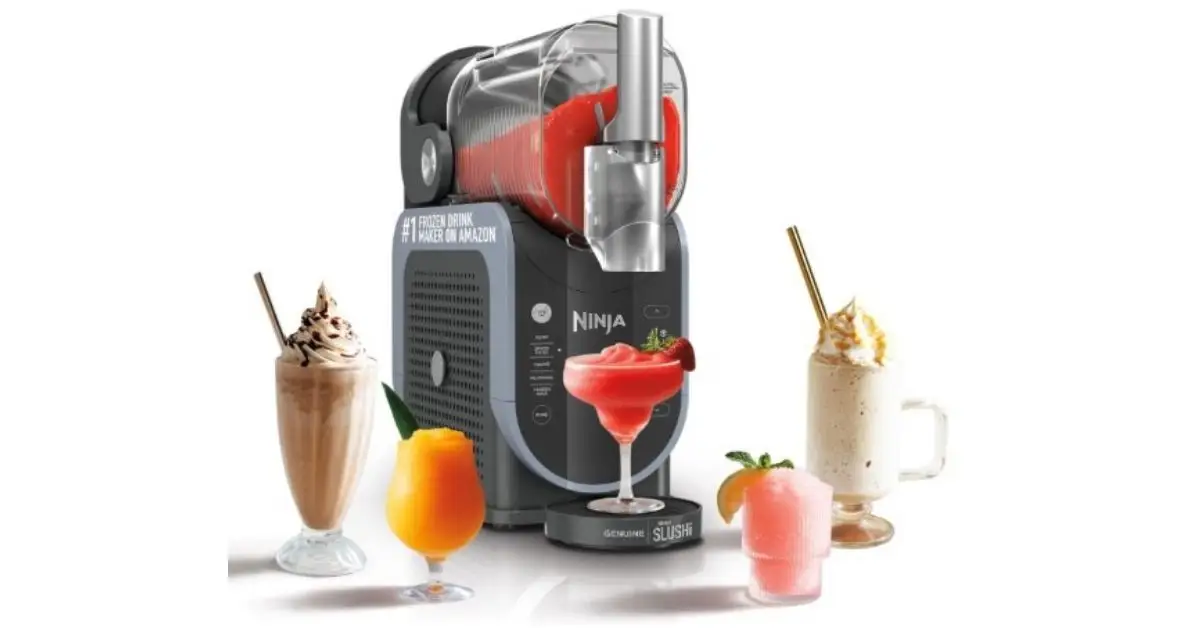 How do I start my Ninja Slushie machine